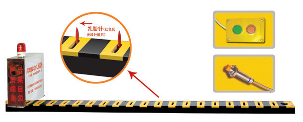 V3嵌入式闯岗自动扎胎器/阻车器